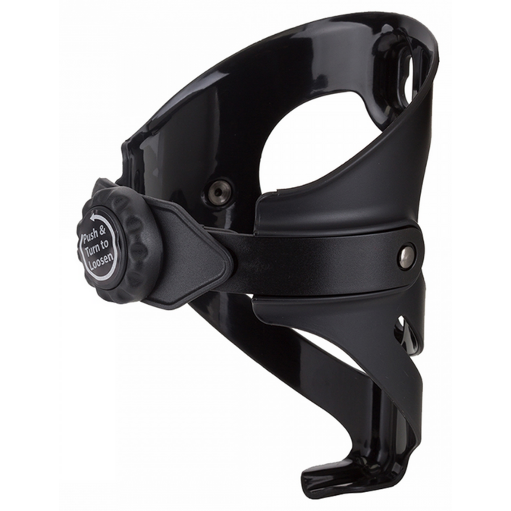 BIKASE BiKASE ABC Cage Adjustable Drink Holder, Black