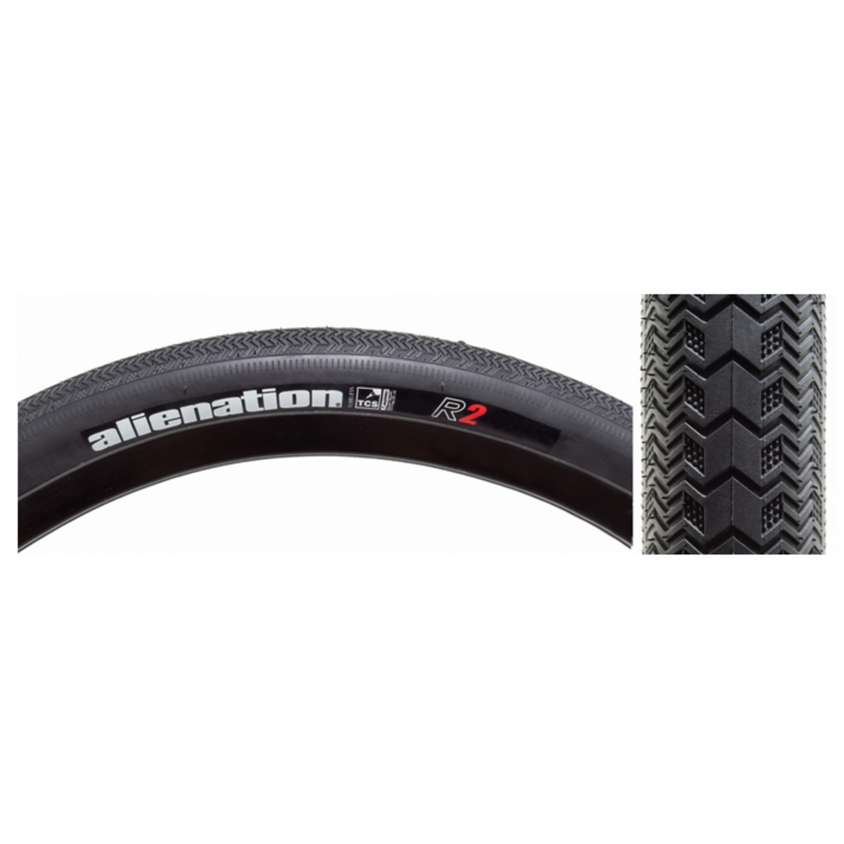 Alienation TIRE AN TCS R2 20x1.75 FOLD BK/BK