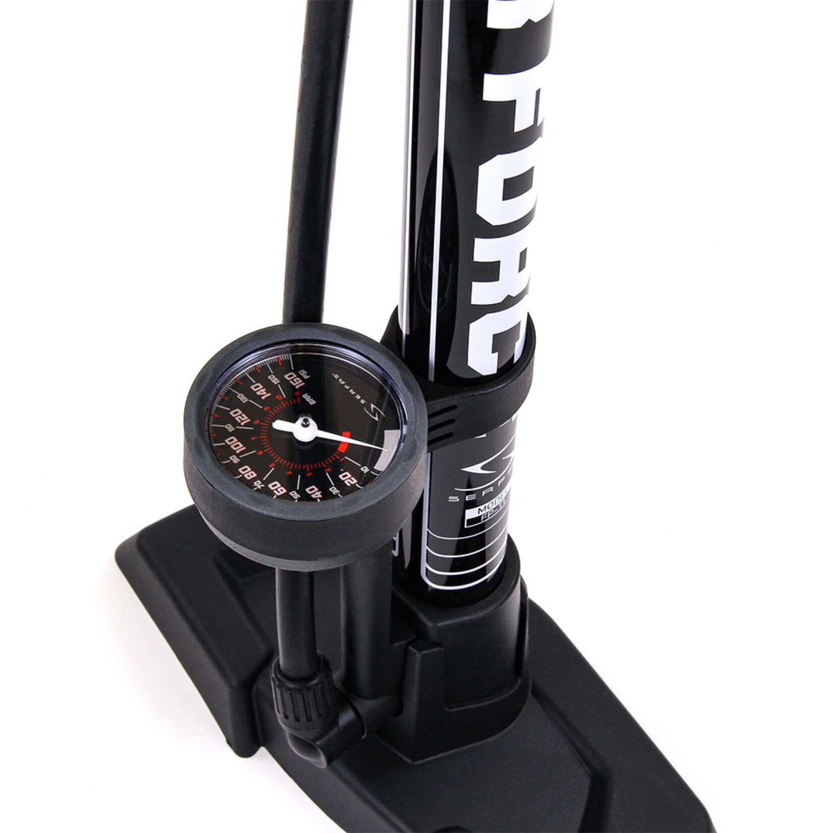 Serfas FP-T1 Air Force Tier One Floor Pump