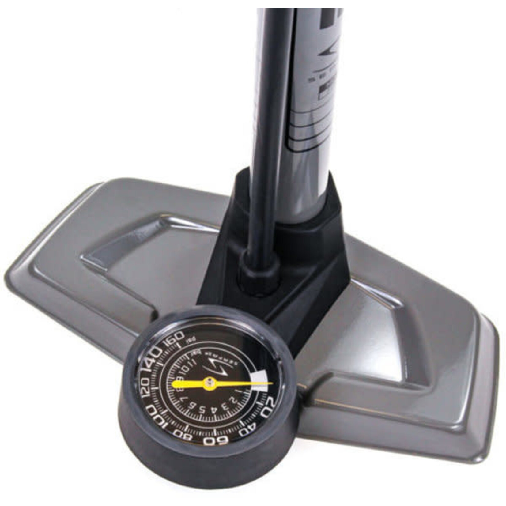 Serfas FP-T2 Air Force Tier Two Floor Pump , Grey