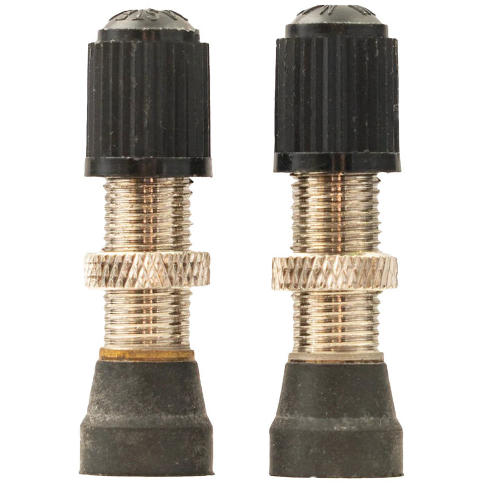Stan's Stan's Tubeless Universal Valve Stems - Brass, Regular, Schrader, Pair