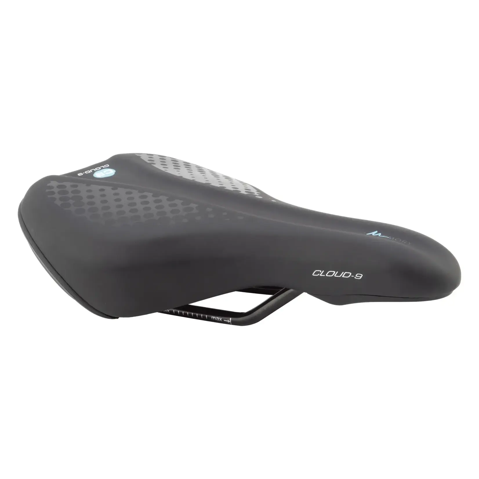 CLOUD-9 Coud-9 Kush Kids Sport Memory Foam Saddle 9x5.4 , Black