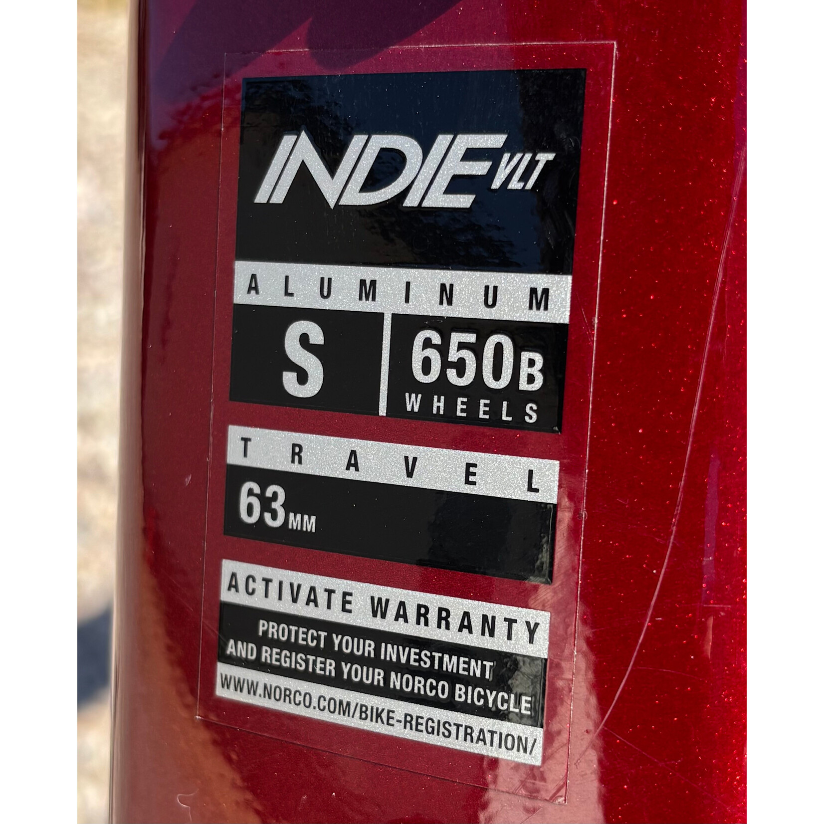 Norco Norco Indie VLT e-Bike, Red, S