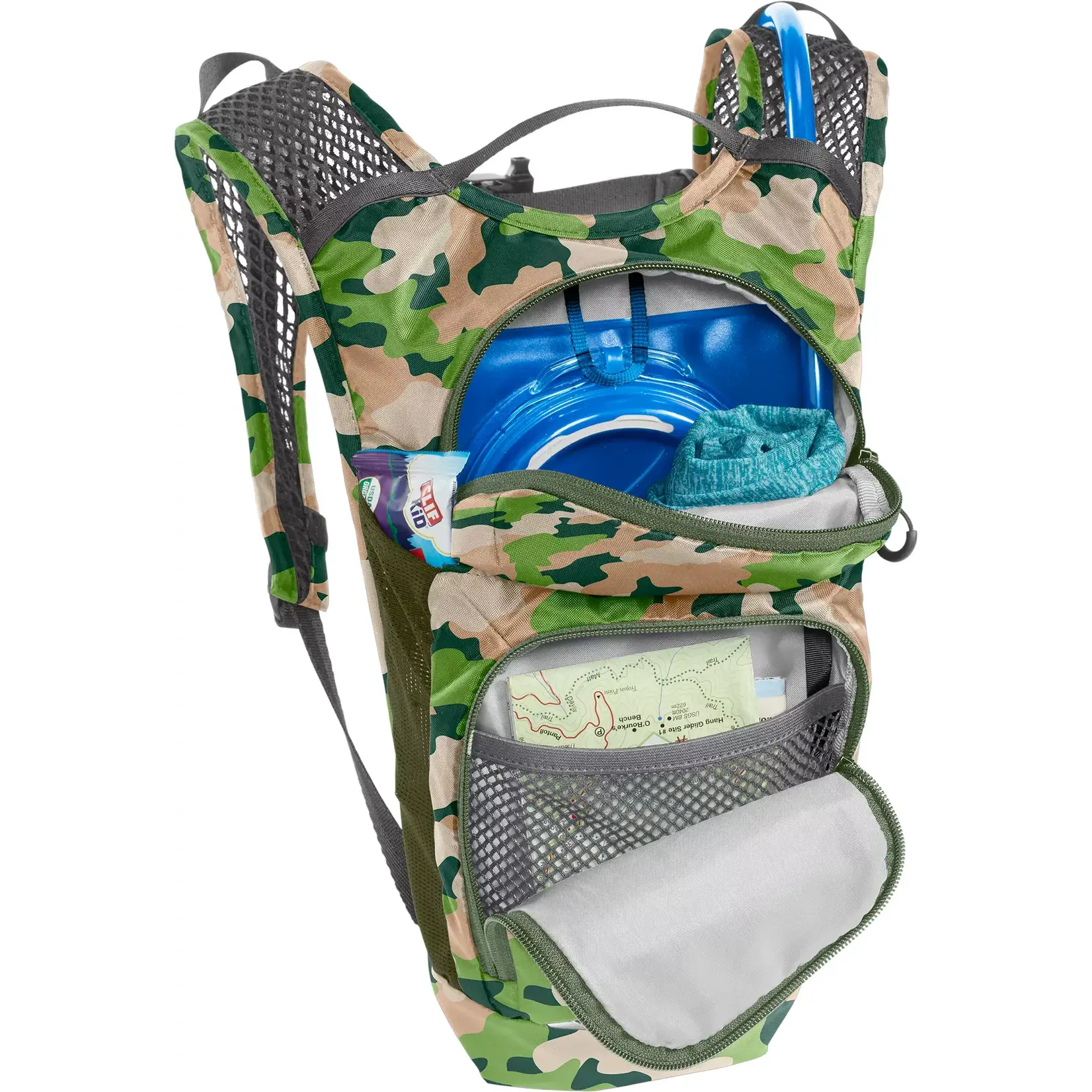 CamelBak CamelBak Kids' Mini M.U.L.E 50 oz. Hydration Pack, Camo
