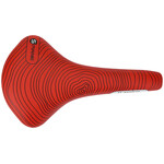 Smanie Smanie N.Spire Saddle - Chromoly, Microfiber Red, 156