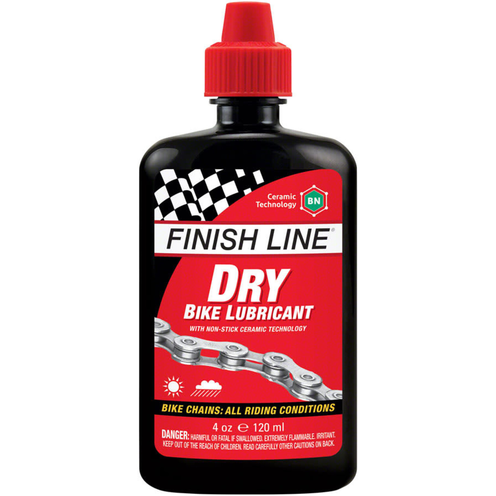 Finish Line Finish Line Dry Lube with Ceramic Technology - 4oz, Drip