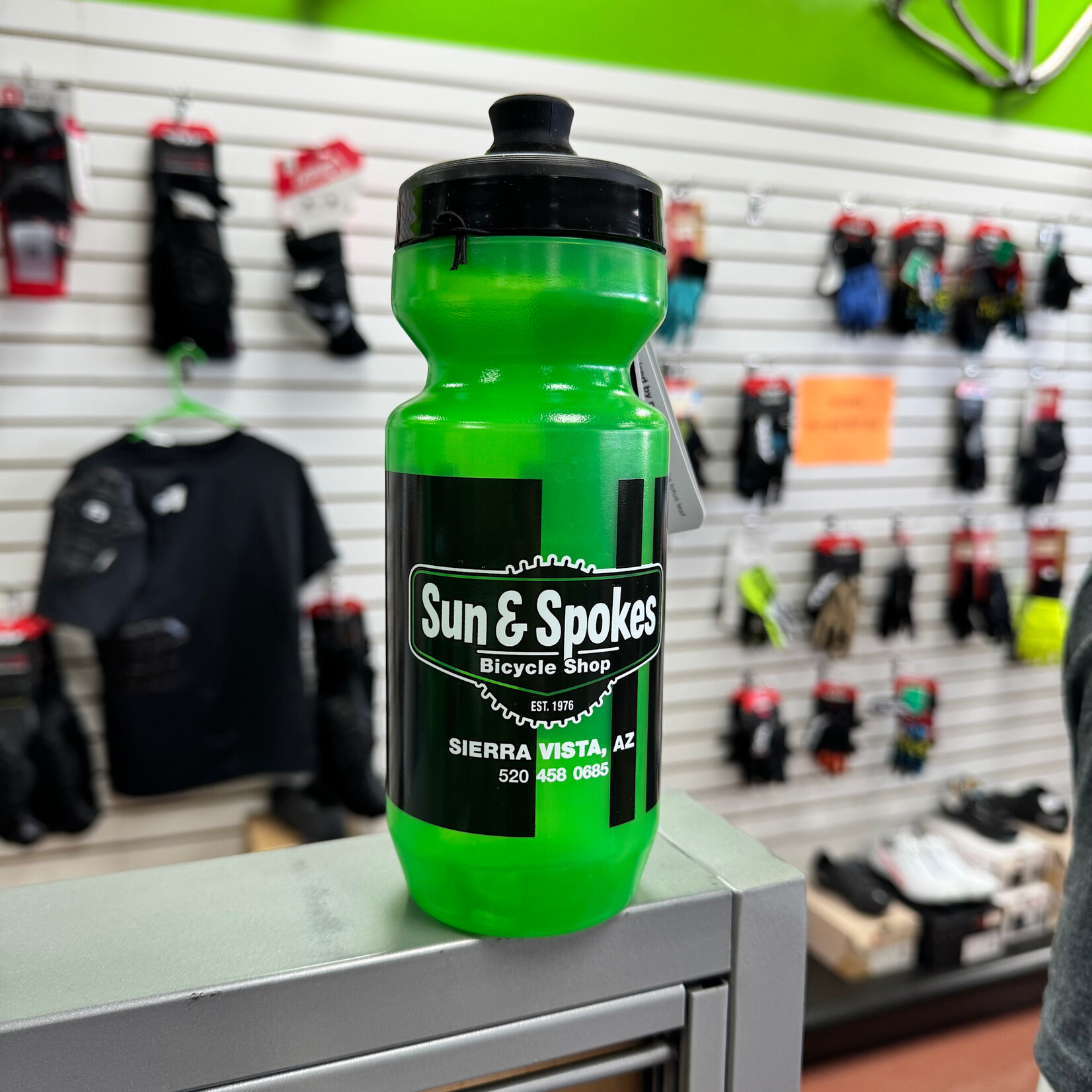 Sun & Spokes Bicycle Shop Sun & Spokes Shop Water Bottle
