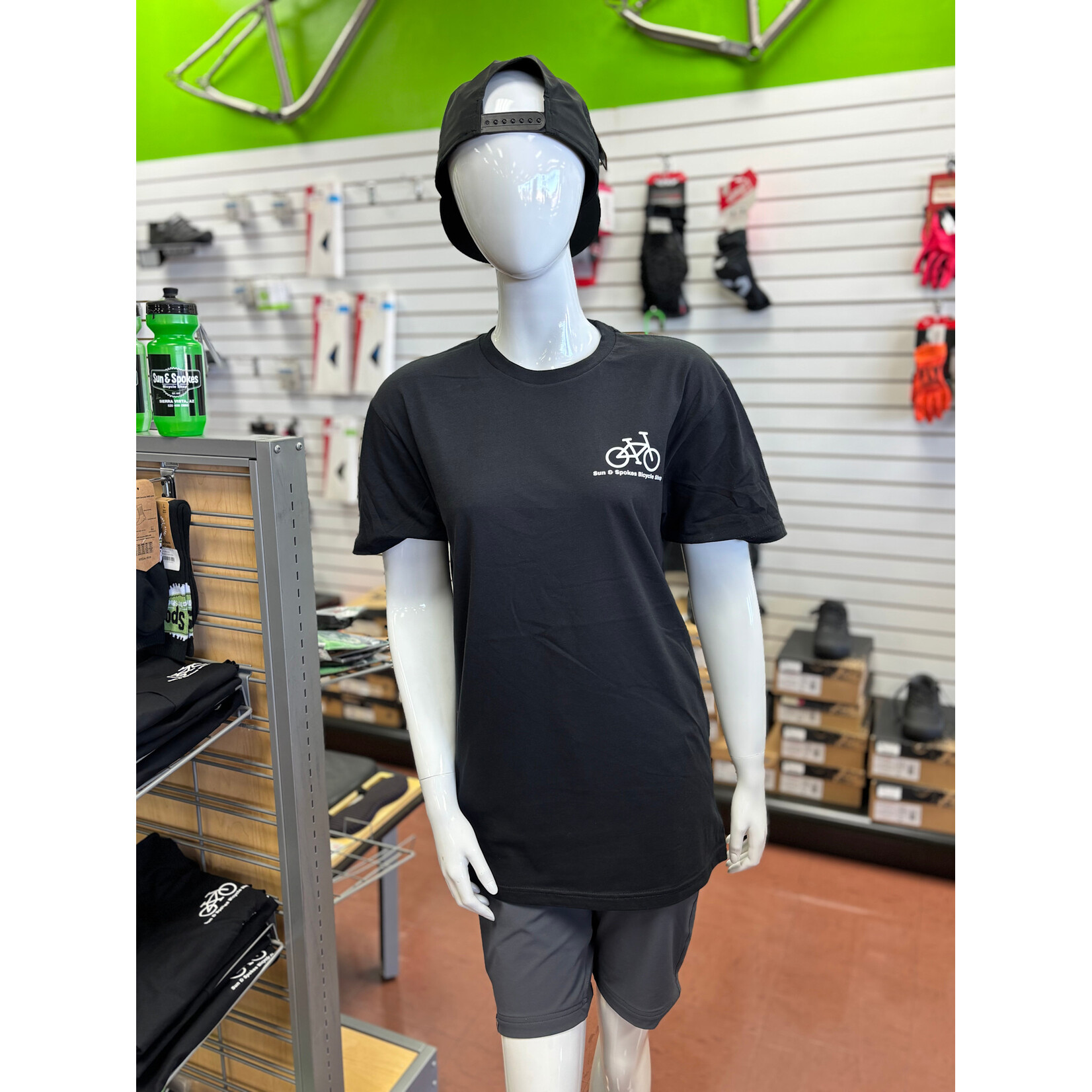 Sun & Spokes Bicycle Shop Sun & Spokes Shop T-Shirt 2026