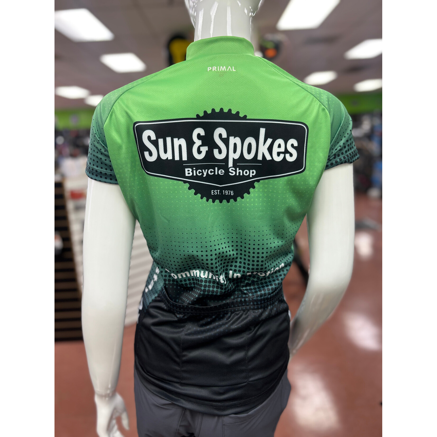 Sun & Spokes Bicycle Shop Sun & Spokes Shop Jersey, 3-Pocket, Women's