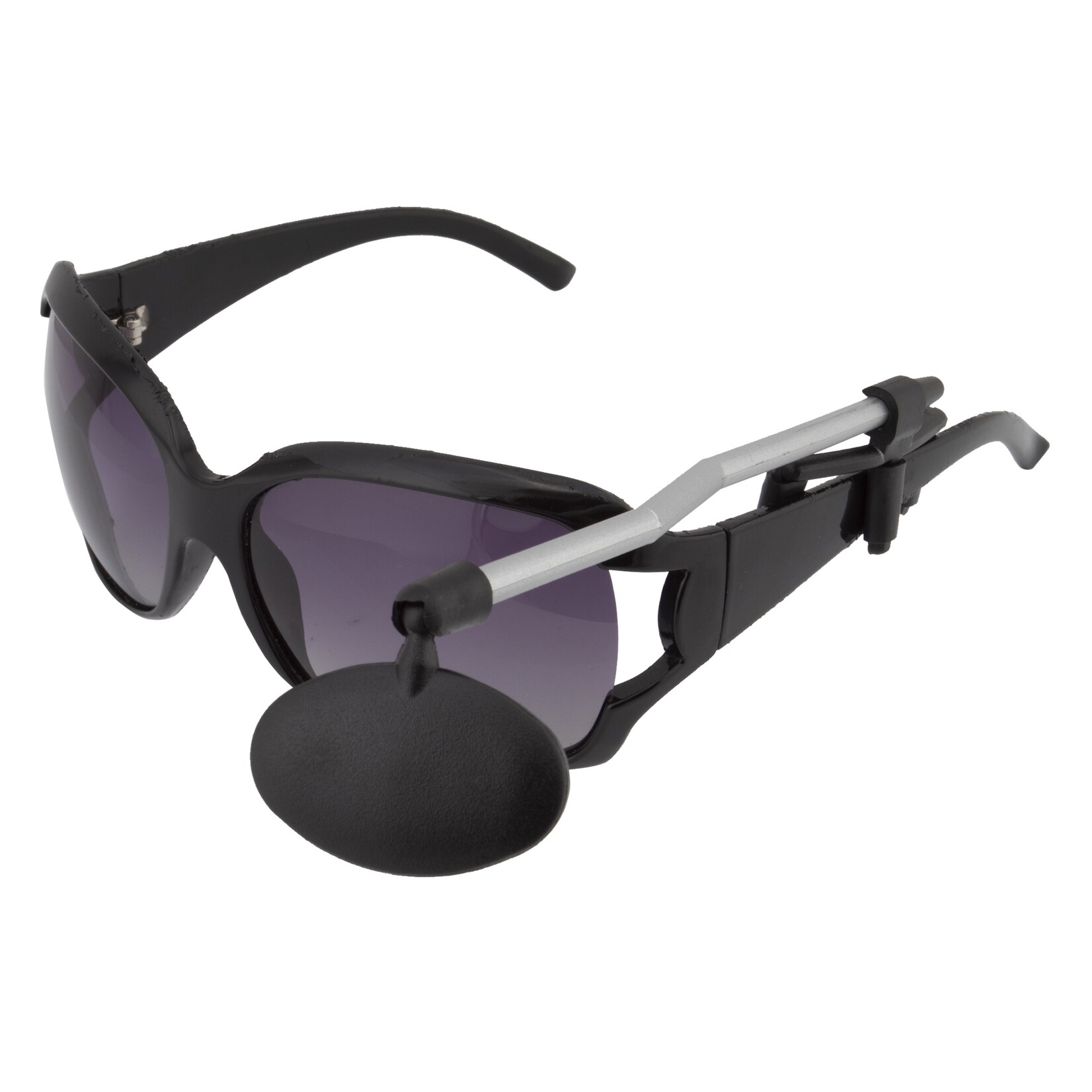 SUNLITE MIRROR SUNLT HELMET & EYEGLASS BLK