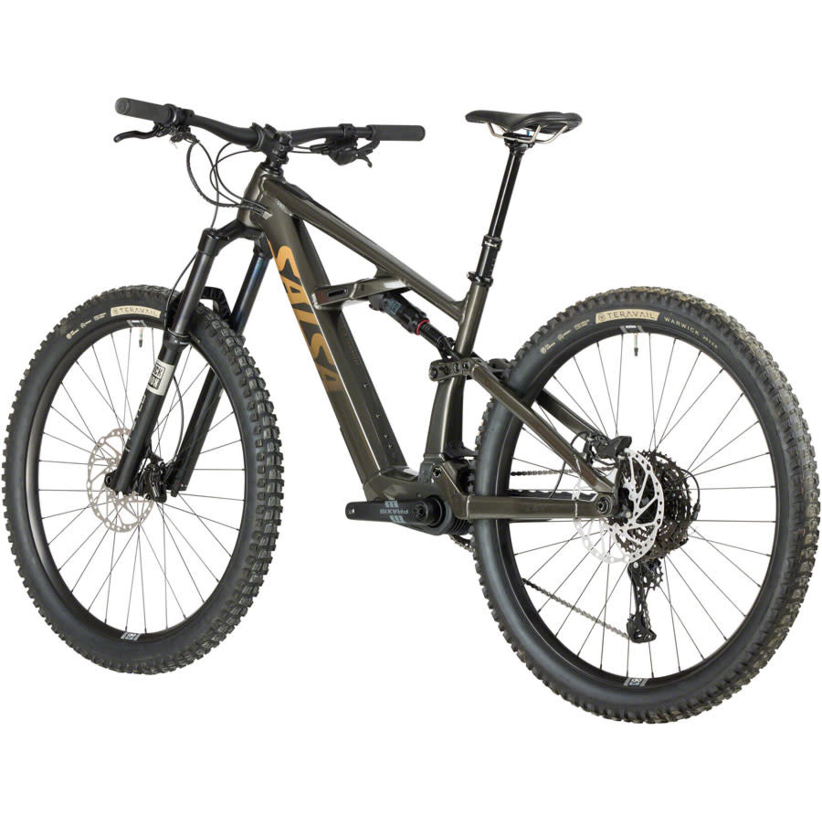 Salsa Salsa Moraine Cues 10 Ebike - 29", Aluminum, Coffee Black, Large