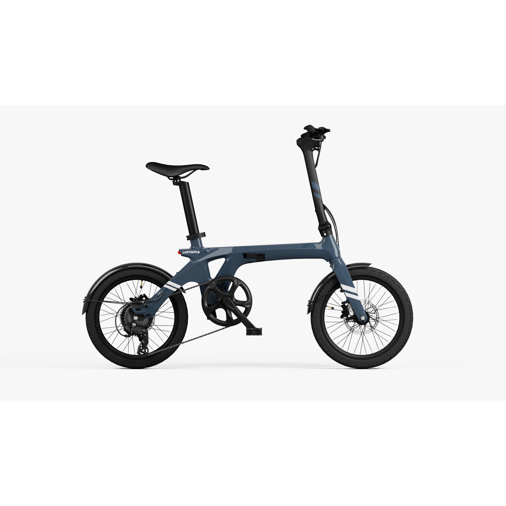URTOPIA Urtopia Carbon Fold 1 E-Bike, Aegean Blue, One Size
