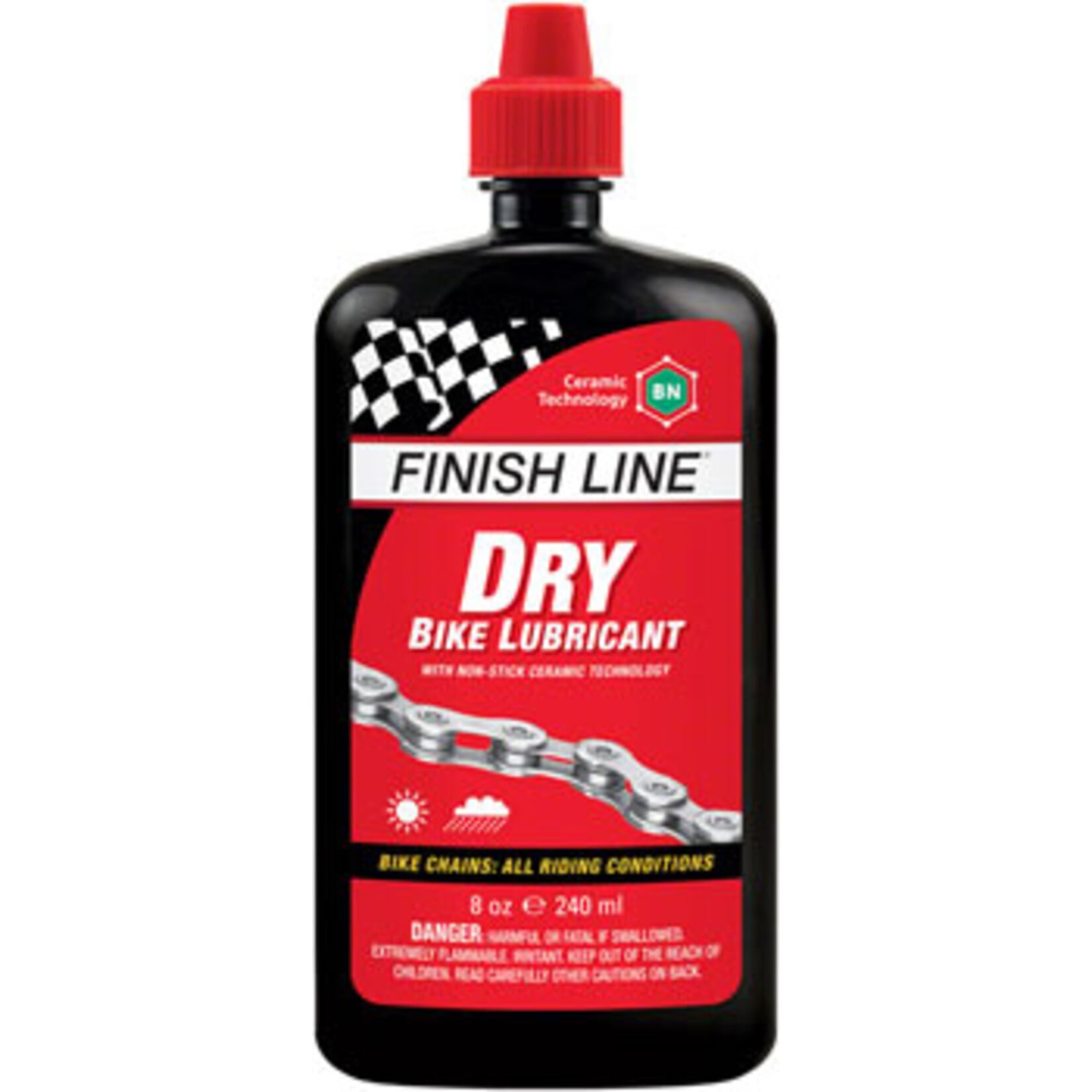 Finish Line Finish Line Dry Lube with Ceramic Technology - 8oz, Drip