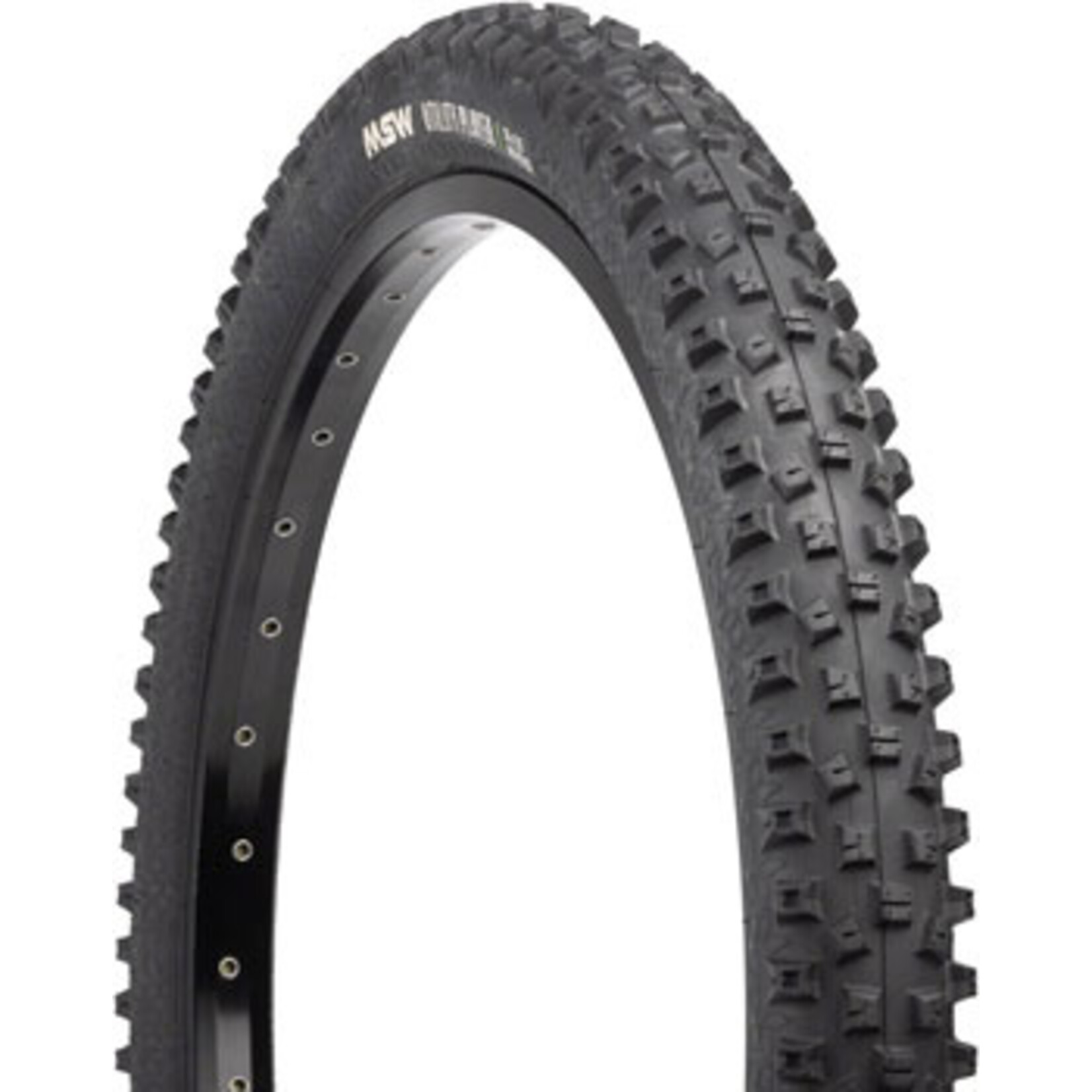 MSW MSW Utility Player MTB Tire, 26 x 2.25 / Max 65 psi, Black, Folding Wire Bead