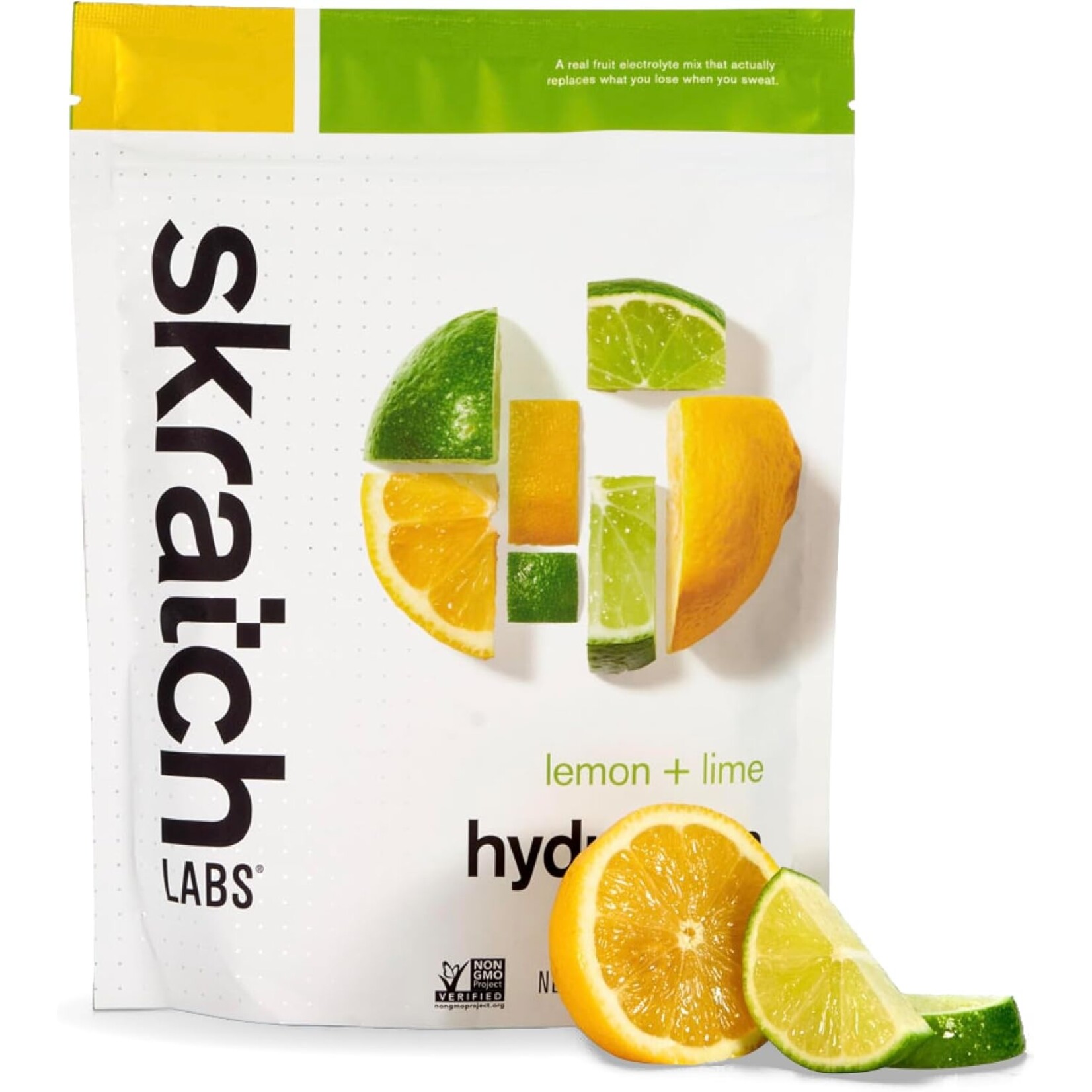 Skratch Labs Skratch Labs Sport Hydration Drink Mix: Lemons and Limes, 20-Serving Resealable Pouch