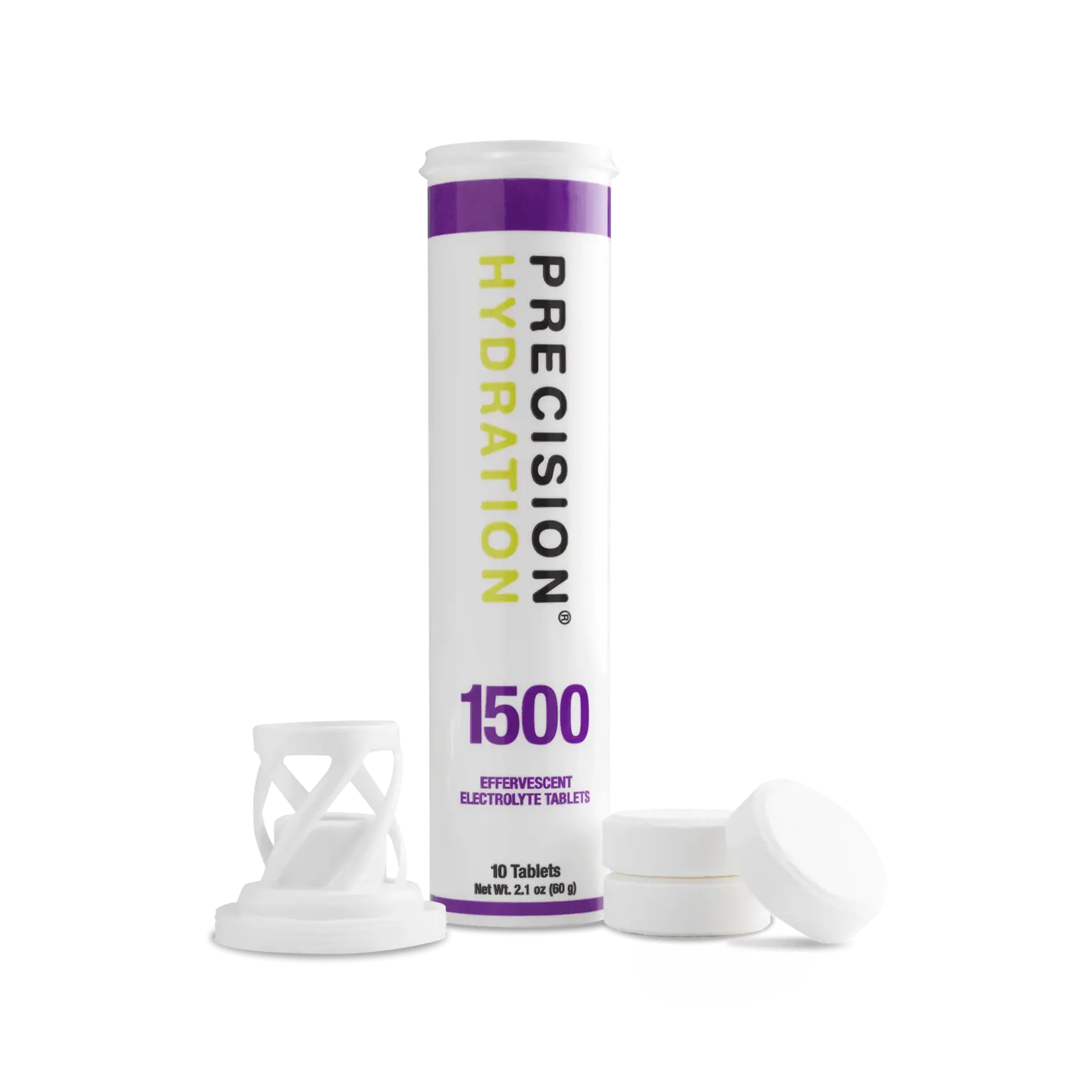 Precision Fuel & Hydration Precision Hydration Effervescent Electrolyte Tablets PH 1500, 10 Serving Tube
