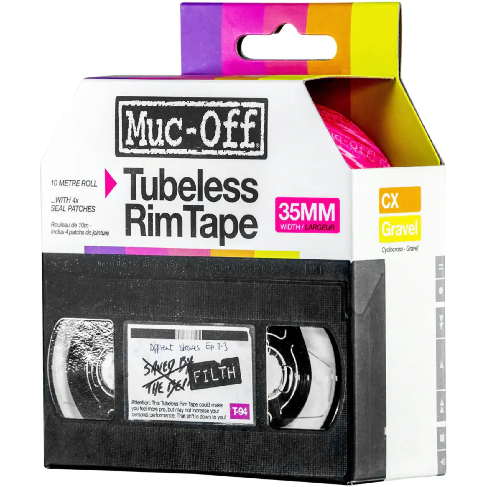 Muc-Off Muc-Off Rim Tape - 10m Roll, 35mm