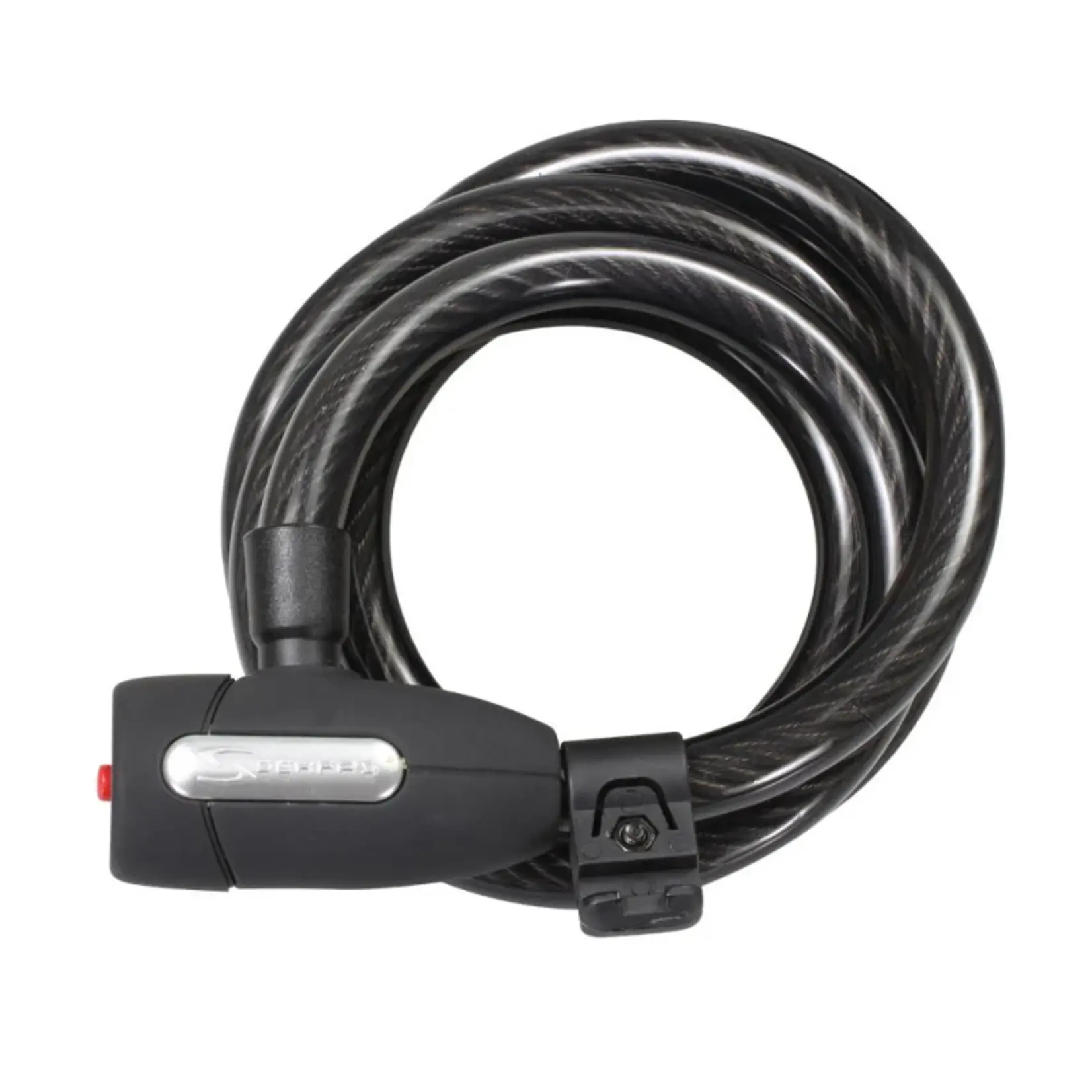 Serfas Serfas Lock 6Ft X 15Mm Coiled Key Lock