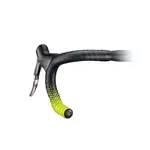 Ciclovation Leather Touch Handlebar Tape, Fusion Dot Neon Green