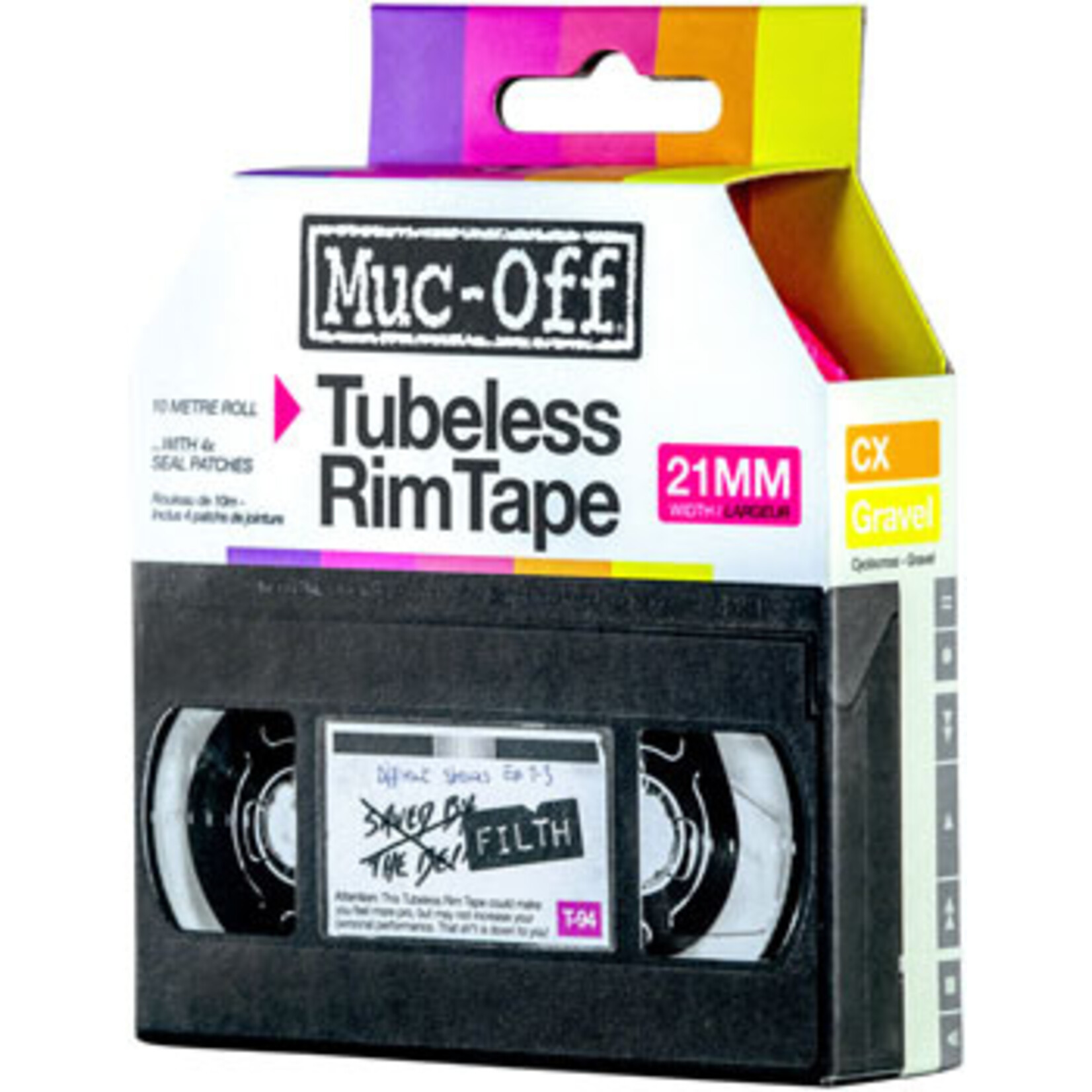 Muc-Off Muc-Off Rim Tape - 10m Roll, 21mm