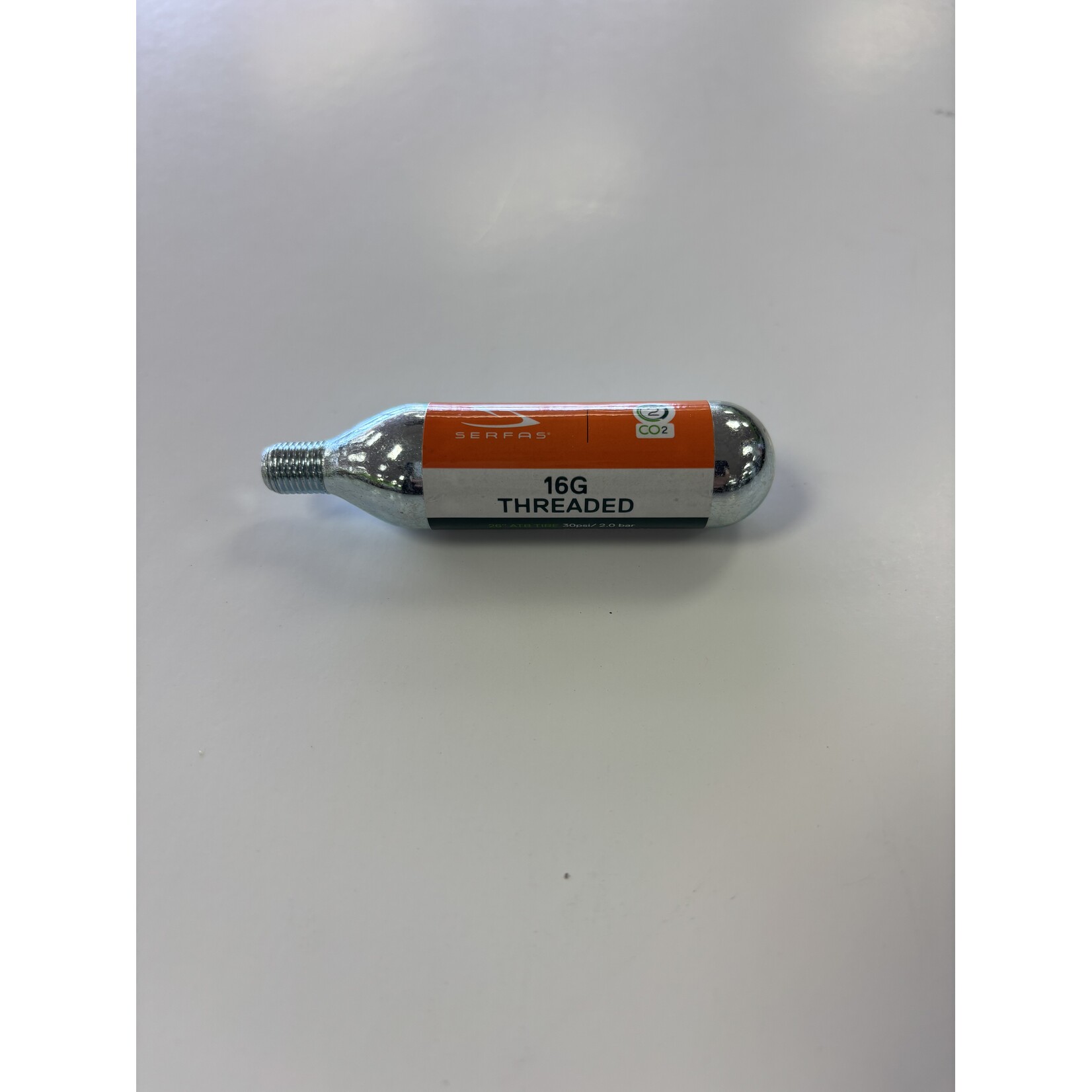 Serfas CO2 16g Threaded, single
