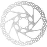 Shimano Shimano Deore SM-RT56-MP Disc Brake Rotor - 180mm, 6-Bolt, For Resin Pads Only, Silver
