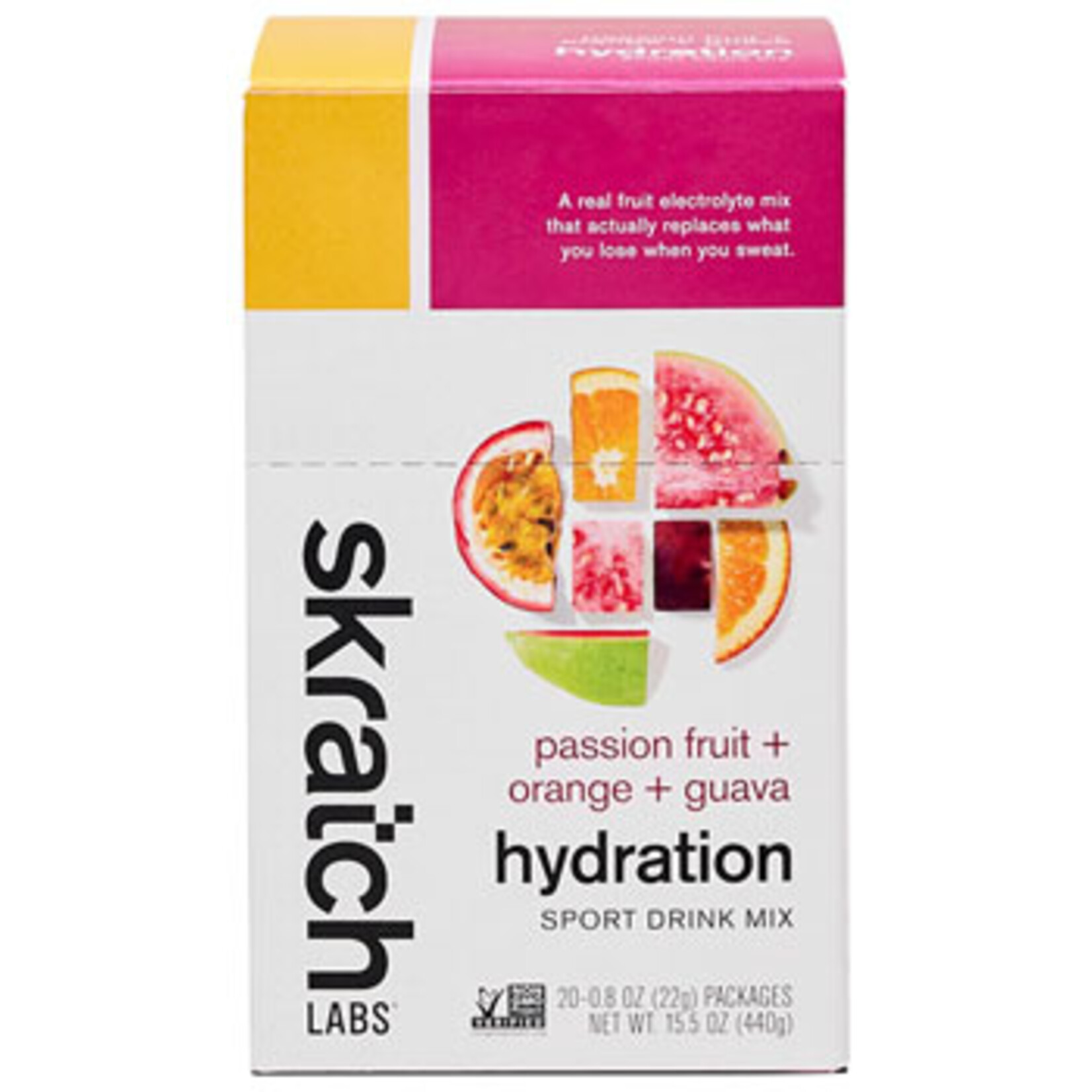 Skratch Labs Skratch Labs Hydration Sport Drink - Passion Fruit/Orange/Guava, Single Serving