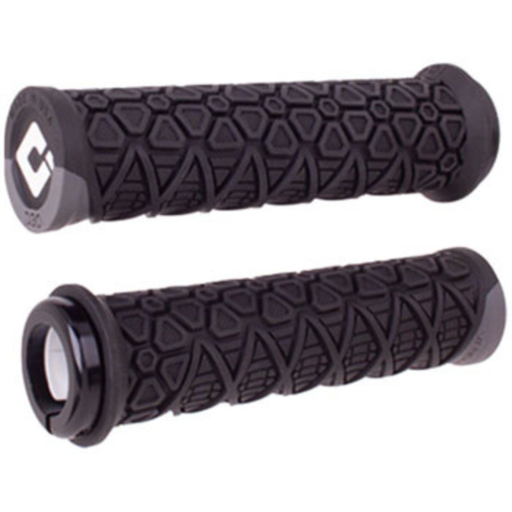 ODI ODI Vanquish Grips - Black/Graphite, Lock-On