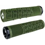 ODI ODI Reflex V2.1 Grips - White/Army Green, Lock-On