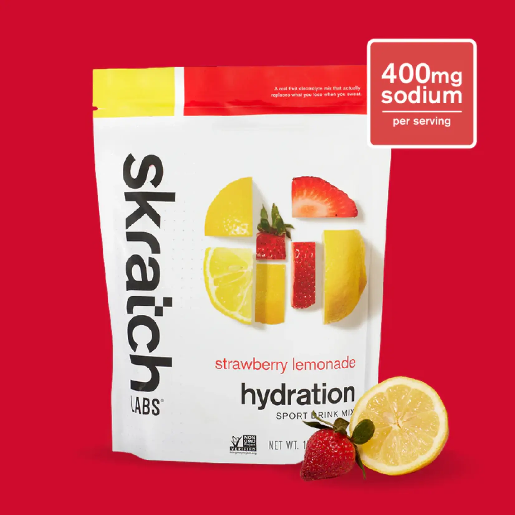 Skratch Labs Skratch Labs Hydration Sport Drink Mix, 20-Serving Resealable Pouch