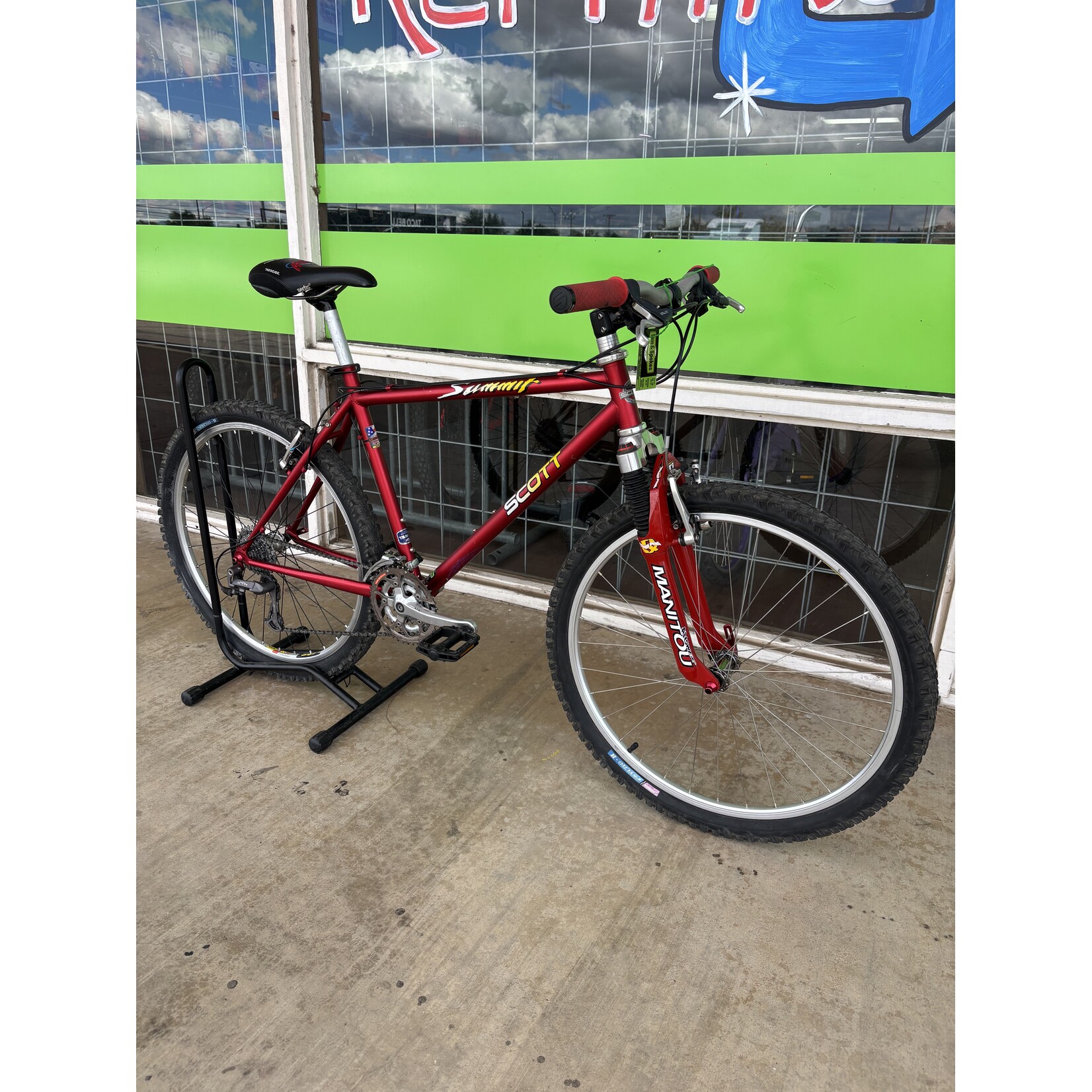 Scott Scott Summit Hardtail Mountain Bike, Red, Medium/Large