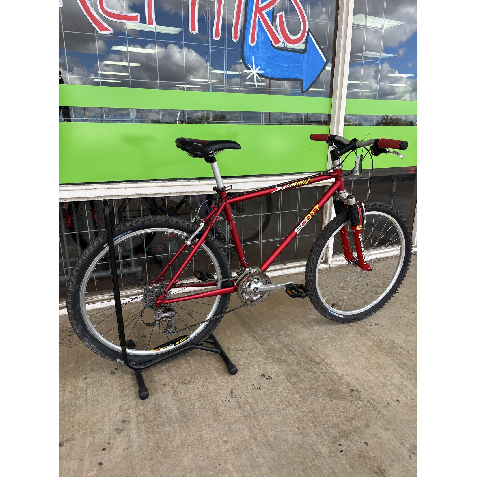 Scott Scott Summit Hardtail Mountain Bike, Red, Medium/Large