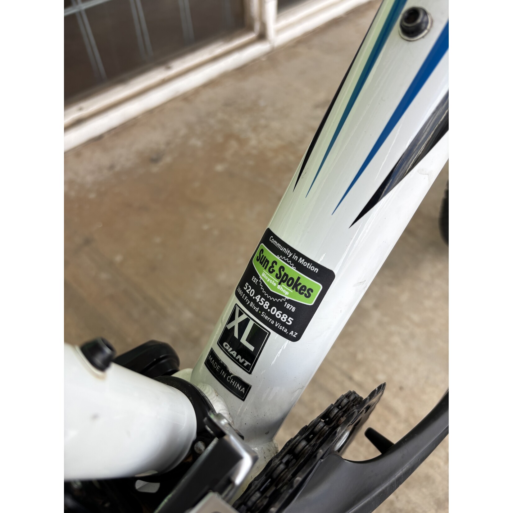 Giant Giant Revel, White/Blue, XL