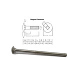 SS-316 SS316 Cup Head Bolt ISO M16 X 260