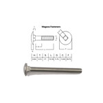 SS-316 SS316 Cup Head Bolt ISO M12 X 120
