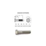 Bolts SS316 Hex Bolt UNC 1/2 X 2-1/4