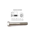Bolts SS316 Hex Bolt UNC 5/8 X 4
