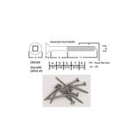 Screws SS316 Type 17 Bugle Batten 8-10 X 38mm SQUARE Drive