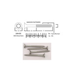 Screws SS316 Type 17 Bugle Batten 14-10 X 65 HEX Drive
