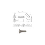SS-316 SS316 Cup Head Bolt ISO M8 X 30