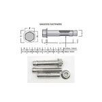 SS-316 SS316 Dynabolt W/Nut 12mm X 60