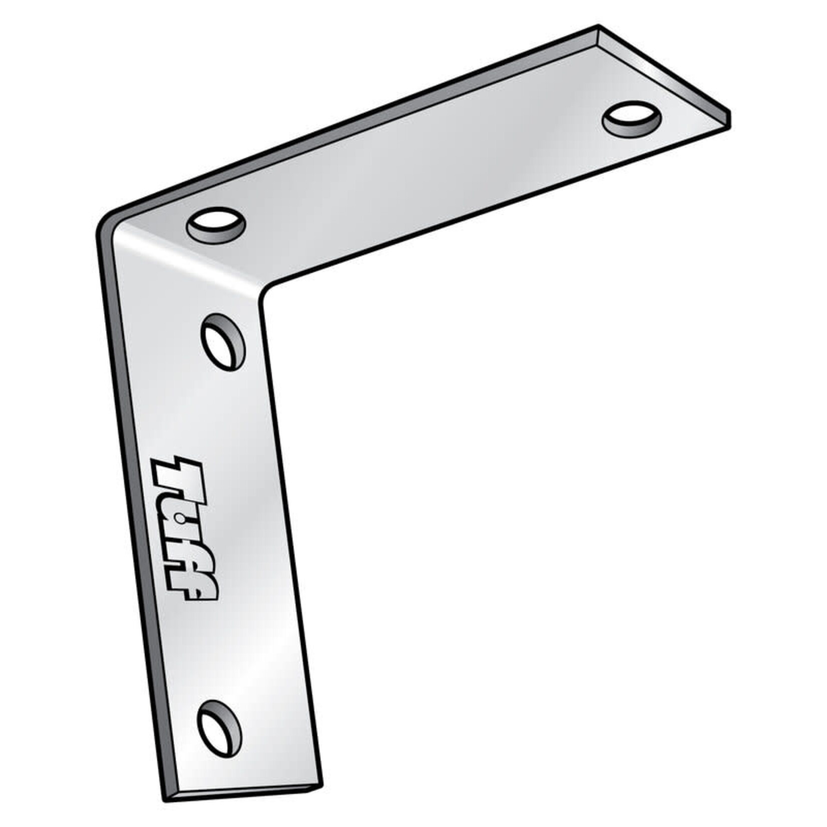 Brackets Bracket HDG 75 X 75 X 40 X 5mm 6mm holes X 4
