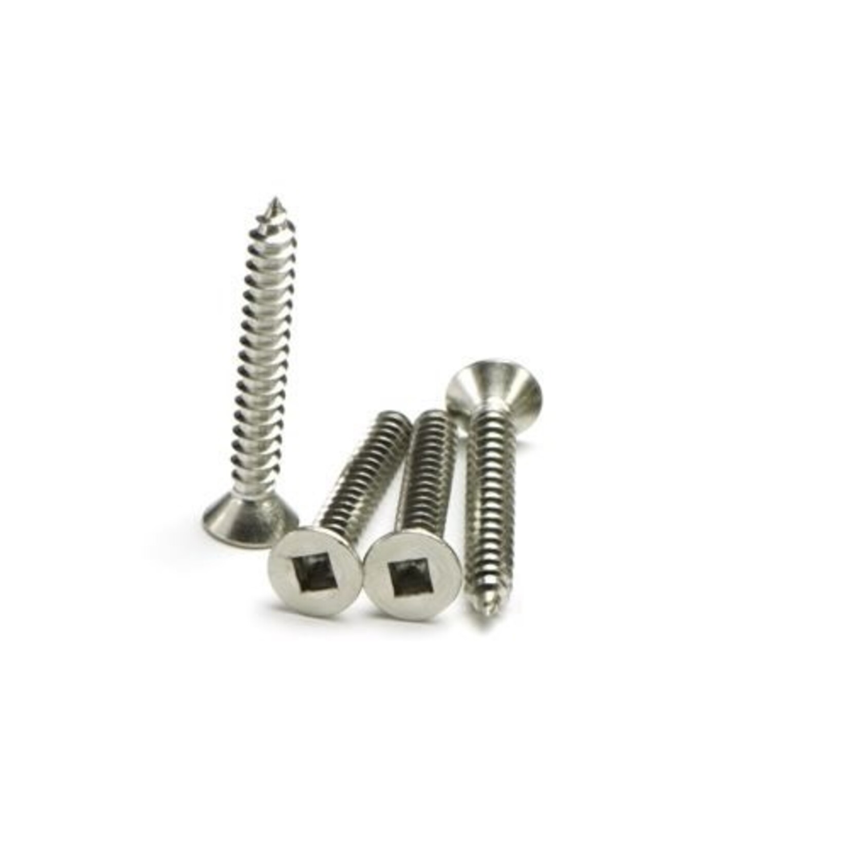 Screws SS304 Self Tapper CSK SQUARE Drive 6G X 1 1/2 SINGLE
