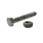Bolts Hex Head ISO Bolt & Nut Gal M6 X 30