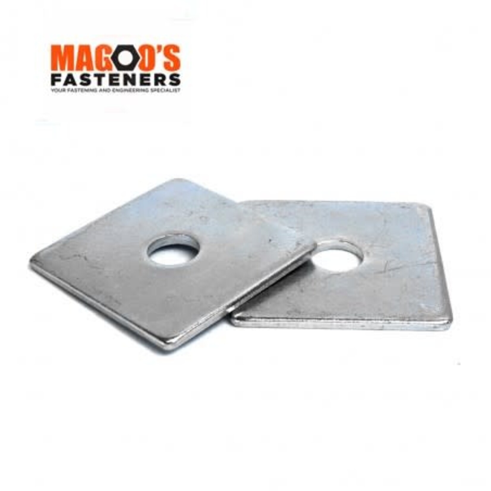 Washers Washer Flat Square Gal M16 X 50 X 5mm