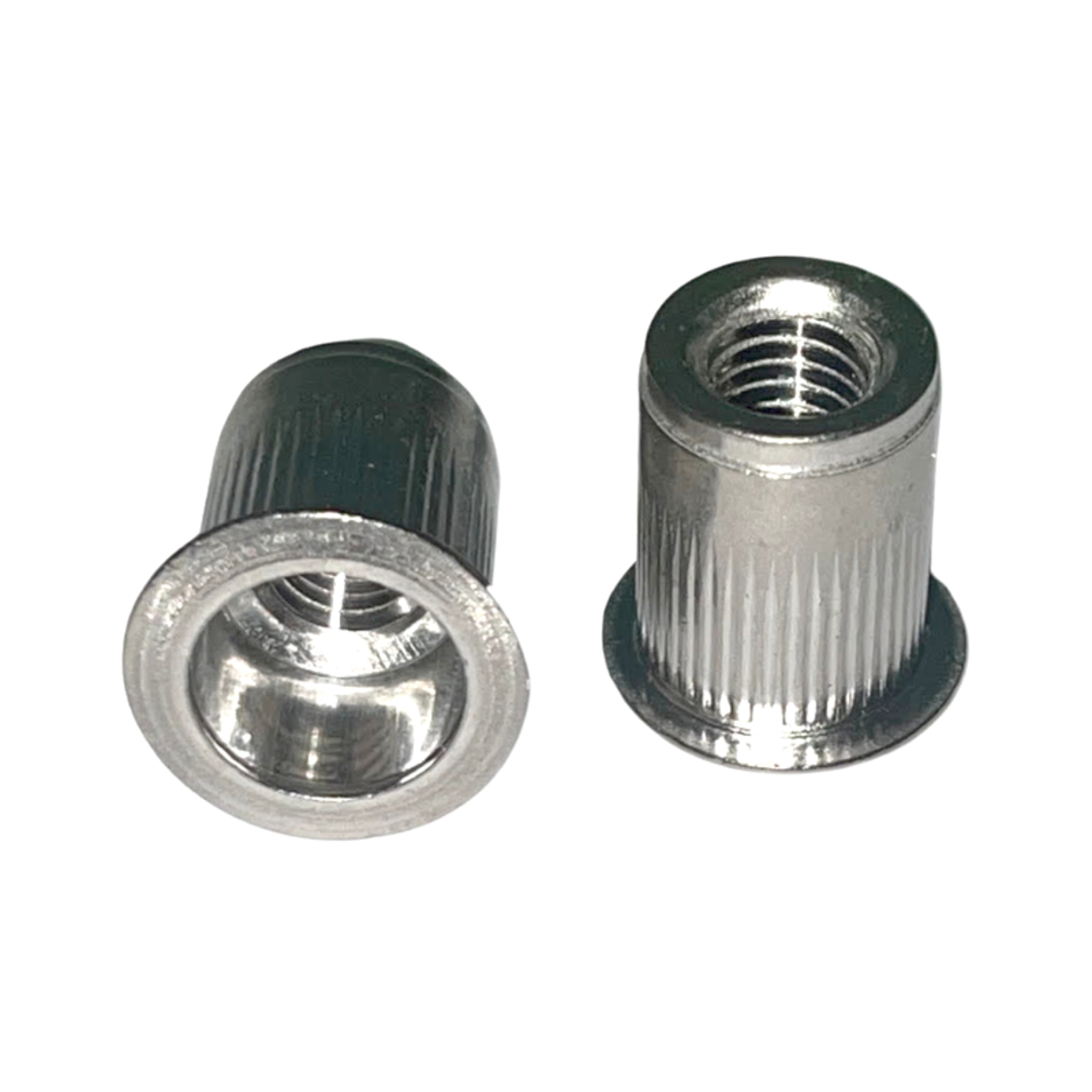 SS316 M4 Rivet Nut Inserts R/H 0.7-2.0mm Material Thickness