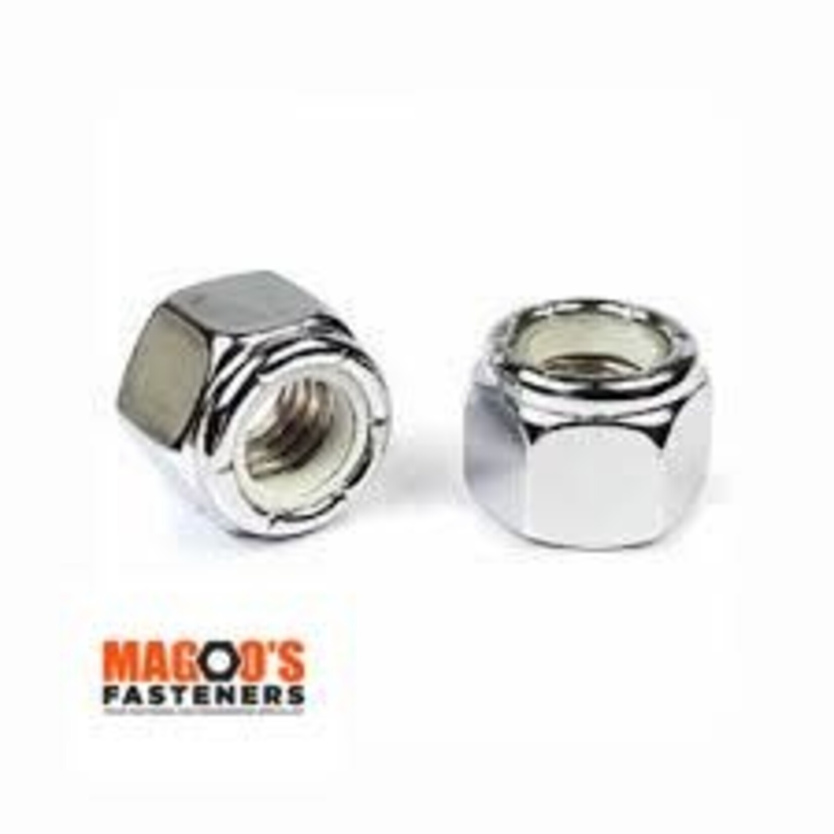 Nyloc Nut Zinc UNF 1/4