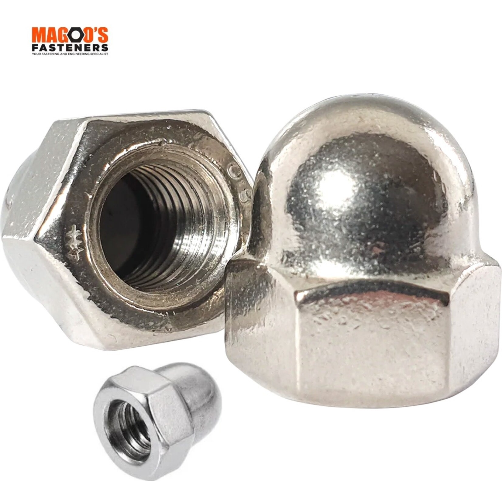 SS316 Acorn Nut ISO M5