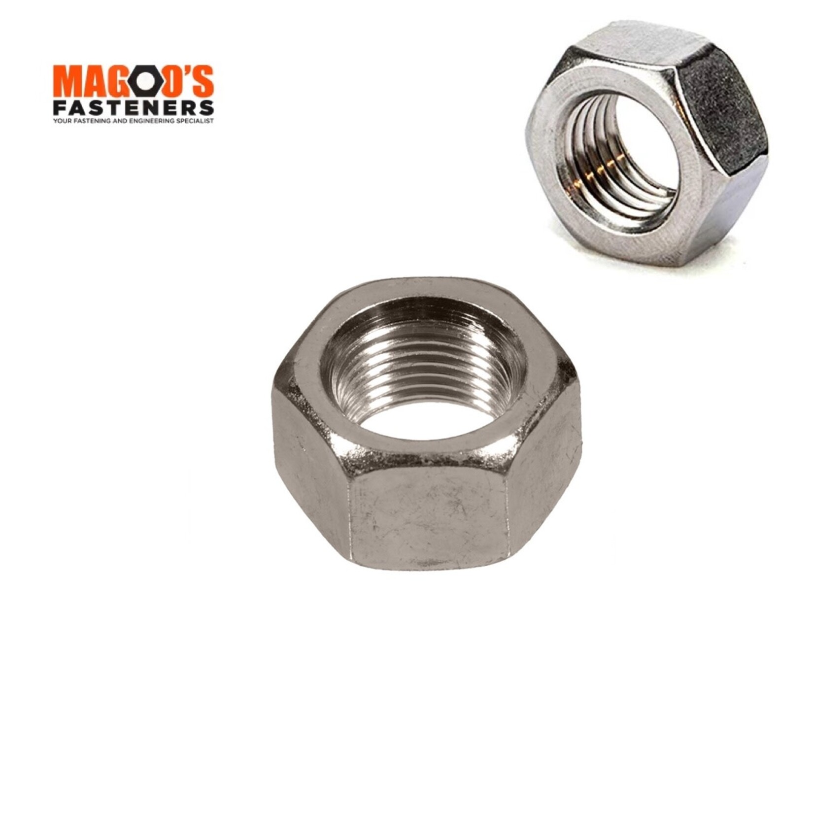 SS316 Hex Nut ISO M14