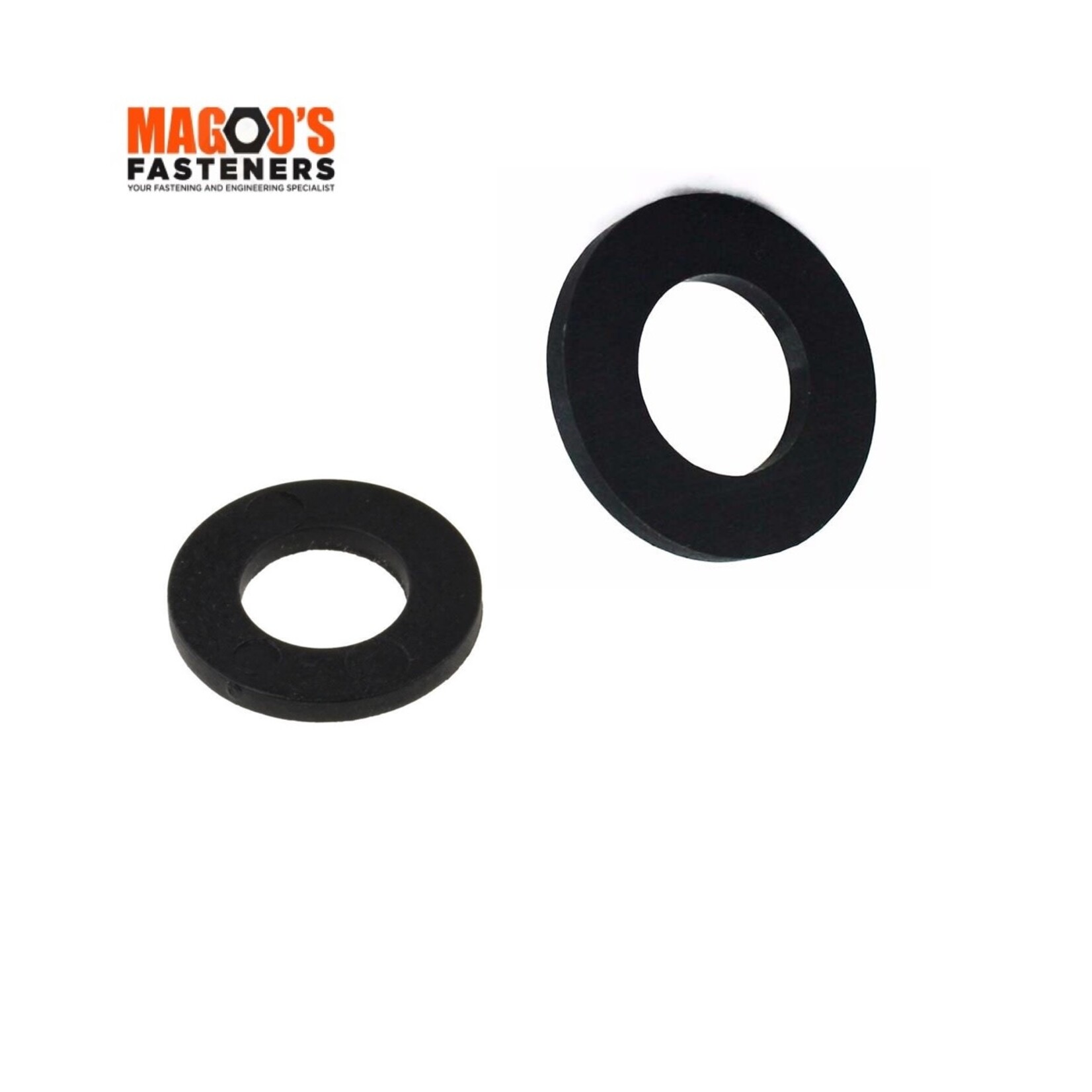 Washers UV Washer Black  M4